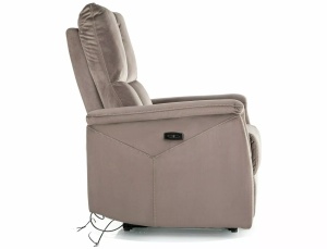 Fotoliu recliner Neptun velvet cappuccino Blu38 - Img 5