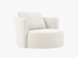 Fotoliu rotativ Bliss boucle L112 cm - Img 10
