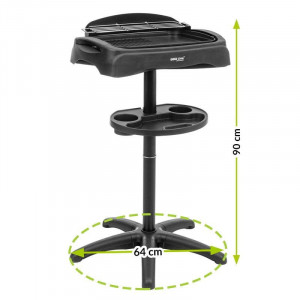 Gratar gradina electric negru KYS-863 H90 cm - Img 4