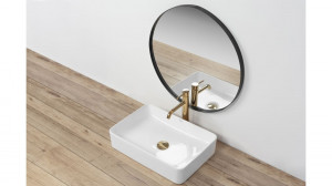 Lavoar Avia Alb ceramica sanitara - 51 cm - Img 3