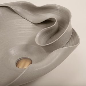Lavoar ceramic pentru blat REA HM-12 Handmade ART - Img 6