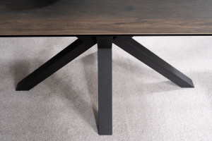 Masa extensibila Columbus Ceramic maro LEGNO/negru L160-240 cm - Img 7