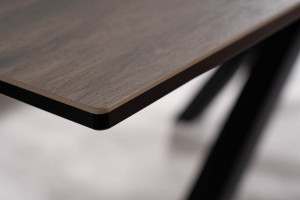 Masa extensibila Columbus Ceramic maro LEGNO/negru L160-240 cm - Img 11