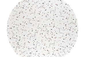 Masa rotunda Aramis terrazzo/alb ø120/h76 cm - Img 7
