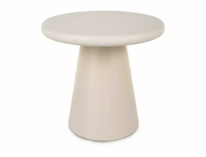 Măsuță de cafea Aurora ecru ø45/h50 cm