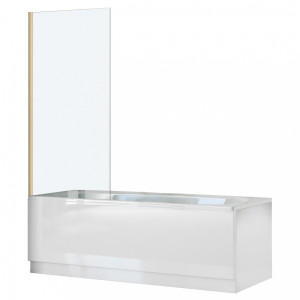 Paravan de cada Elegant Gold sticla - 80x140 cm - Img 2