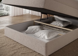 Pat boxspring Kasped 140x200 cm Royal 18 - Img 9