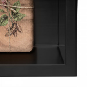 Raft incastrat pentru baie 30x60 negru mat - Img 3