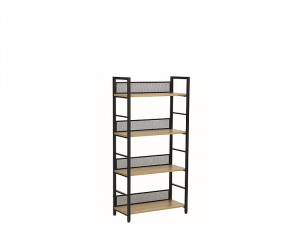 Raft Raw R4 - stejar/negru mat