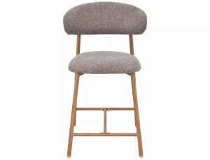 Scaun de bar Elton H-2 Noelle cappuccino 256 / stejar
