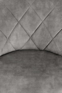 Scaun de bar H101 velvet gri - Img 11