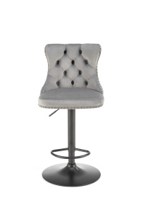 Scaun de bar H117 velvet gri - Img 8