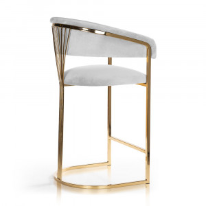 Scaun de bar Marcille L 70 cm - Img 3