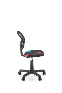 Scaun de birou copii Bin Go negru H90 cm - Img 3