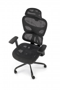 Scaun de birou Gotard negru H126 cm - Img 2