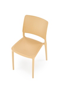 Scaun din plastic K514 portocaliu - Img 14