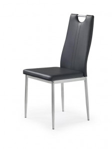 Scaun K202 piele ecologica negru - Img 2