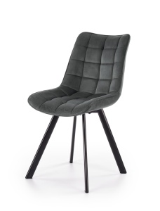 Scaun K332 velvet gri - Img 11