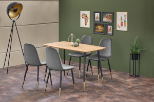 Scaun K379 velvet gri - Img 8