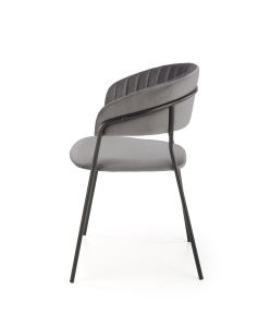 Scaun K426 Velvet Gri – l57 x A54 x H79 cm - Img 7