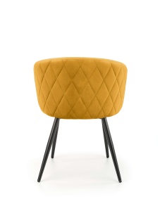 Scaun K430 velvet mustariu - Img 10