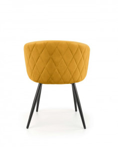 Scaun K430 velvet mustariu - Img 5