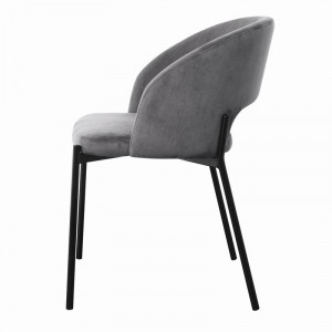 Scaun K455 Velvet Gri – H77 - Img 3