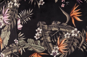 Scaun K506 negru/floral - Img 10