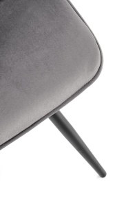 Scaun K521 velvet gri - Img 10