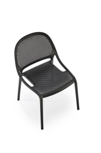 Scaun plastic K532 negru - Img 2