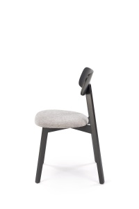 Scaun tapitat Hylo gri/negru - Img 3