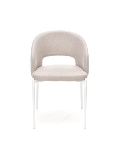 Scaun textil K486 bej-alb - H 77 cm - Img 18