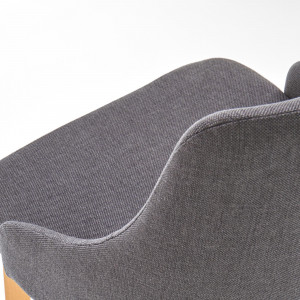 Scaun textil Toledo stejar miere/Inari95 - Img 3