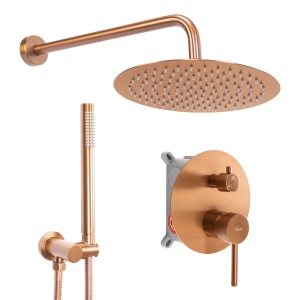 Set de dus incastrat Rea Lungo Copper Brush + BOX