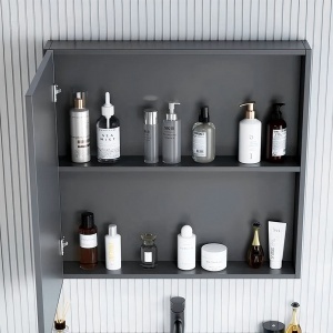 Set de mobilier de baie cu blat Modo 60cm Grey - Img 6