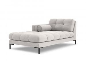 Sezlong tapitat Bali velvet/picioare negre – L185 x l102 x h75 - Img 11