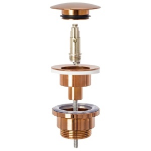 Sifon lavoar universal Copper + dop tip Click-Clack - Img 2