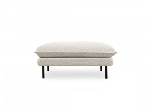 Taburet tapitat Vienna picioare negre – L100 x l80 x h43 cm - Img 2