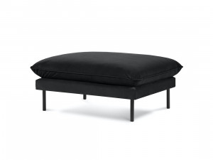 Taburet tapitat Vienna velvet/picioare negre – L100 x l80 x h43 cm - Img 7