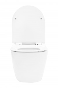 Vas wc suspendabil Carlo Mini Tornado Rimless Slim N - Img 4