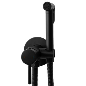 Baterie pentru bideu Lungo Loop neagra - Img 2
