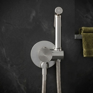 Baterie pentru bideu Rea Foster Brush Nickel - Img 5