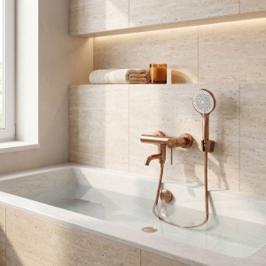 Baterie pentru cadă Rea Clif Brushed Copper - Img 7