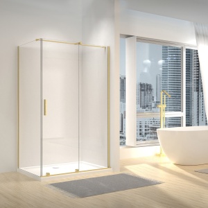 Cabina dus REA Montana Gold Brush 130x80 - Img 2