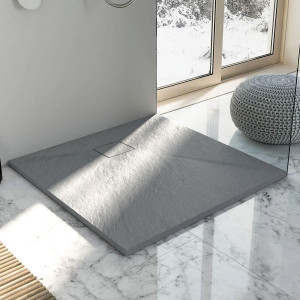 Cadita pentru dus Magnum gri 90x90 - Img 2