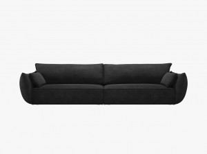 Canapea 4 locuri Kaelle chenille L248 cm - Img 11