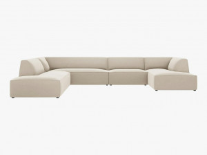 Coltar 7 locuri Ruby catifea L366 cm