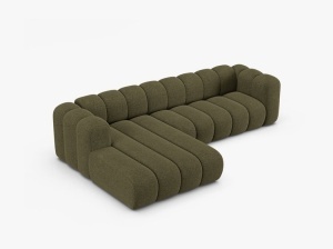 Coltar Lupine 4 locuri chenille Eden L290 cm - Img 3