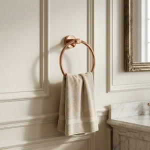 Cuier de baie Ring 6610 Modern Copper - Img 2