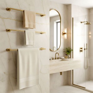 Cuier de baie Til 101 Brush Gold - Img 5